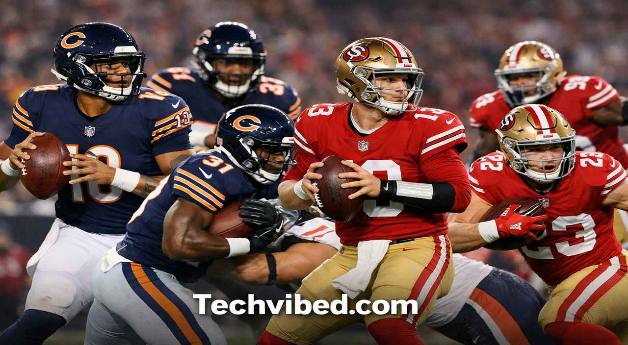 Chicago Bears vs 49ers Match Player Stats