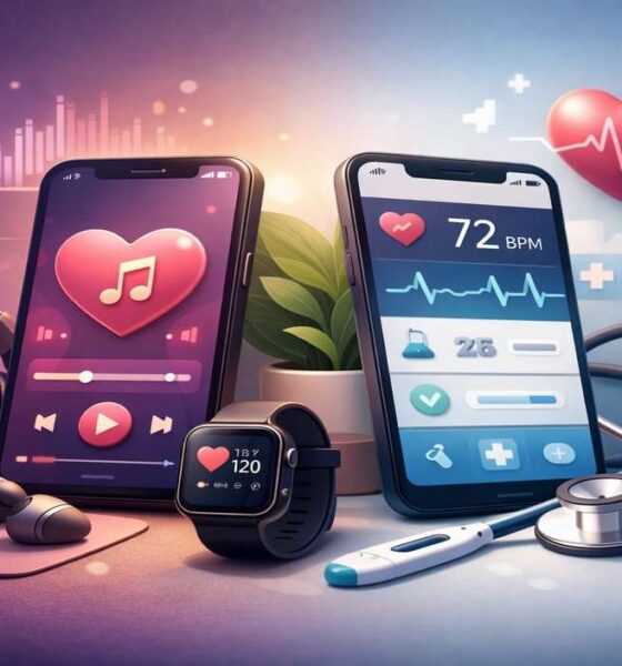 Music And Healthcare Apps