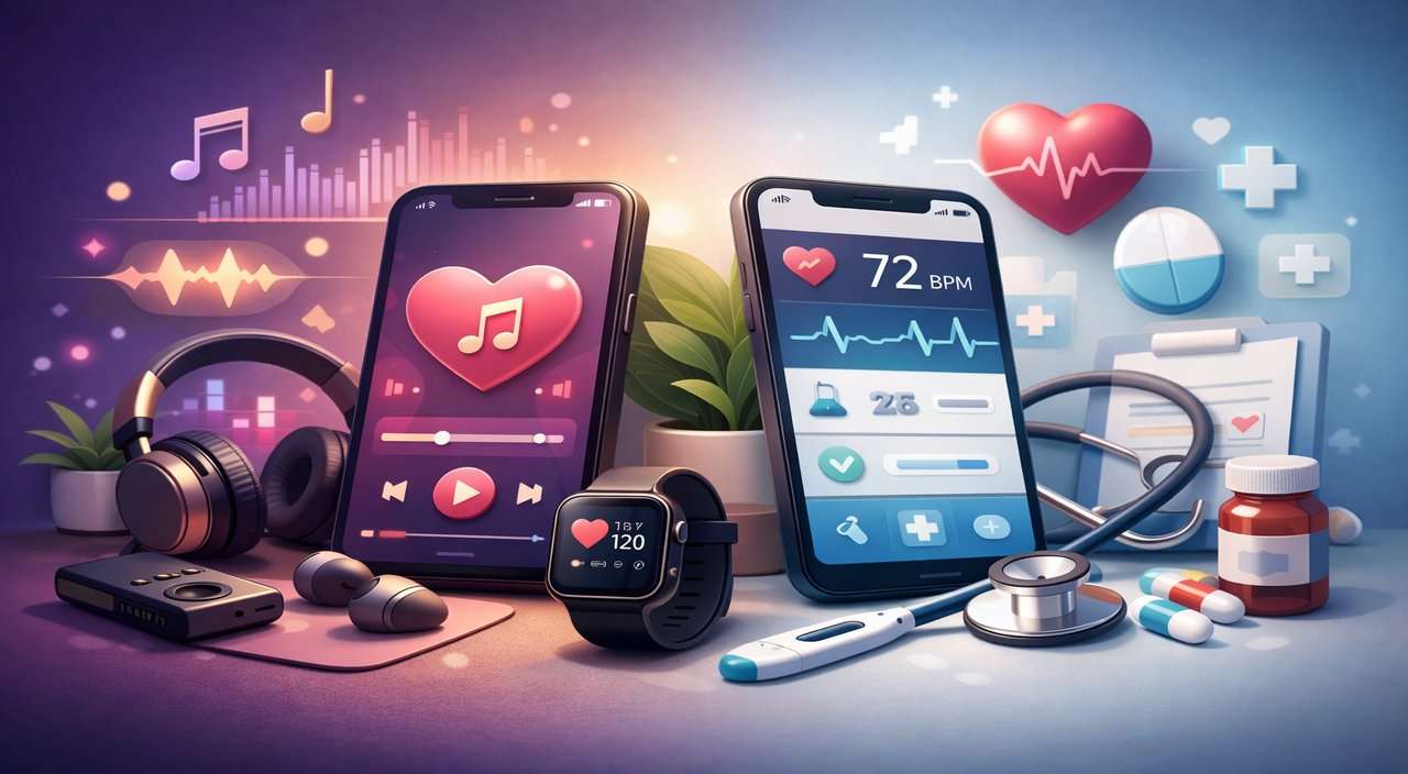 Music And Healthcare Apps